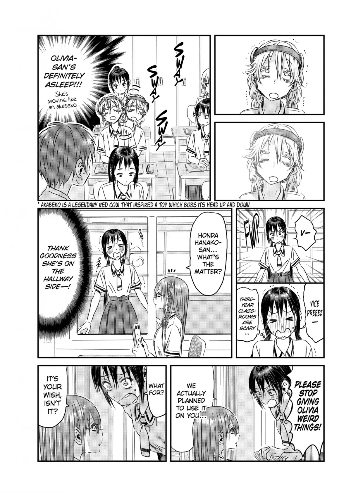 Asobi Asobase Chapter 112 page 10 - Chapter 112: A Midsummer Olivia's Dream