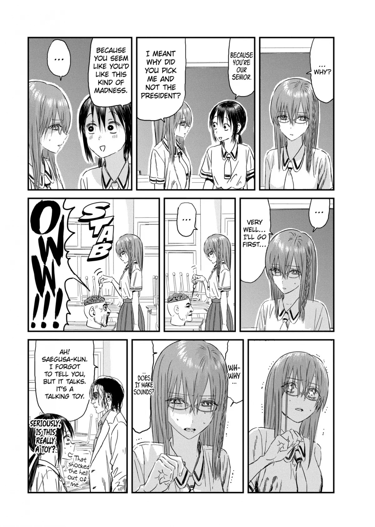 Asobi Asobase Chapter 113 page 11 - Chapter 113: Mr. MAtsuDo