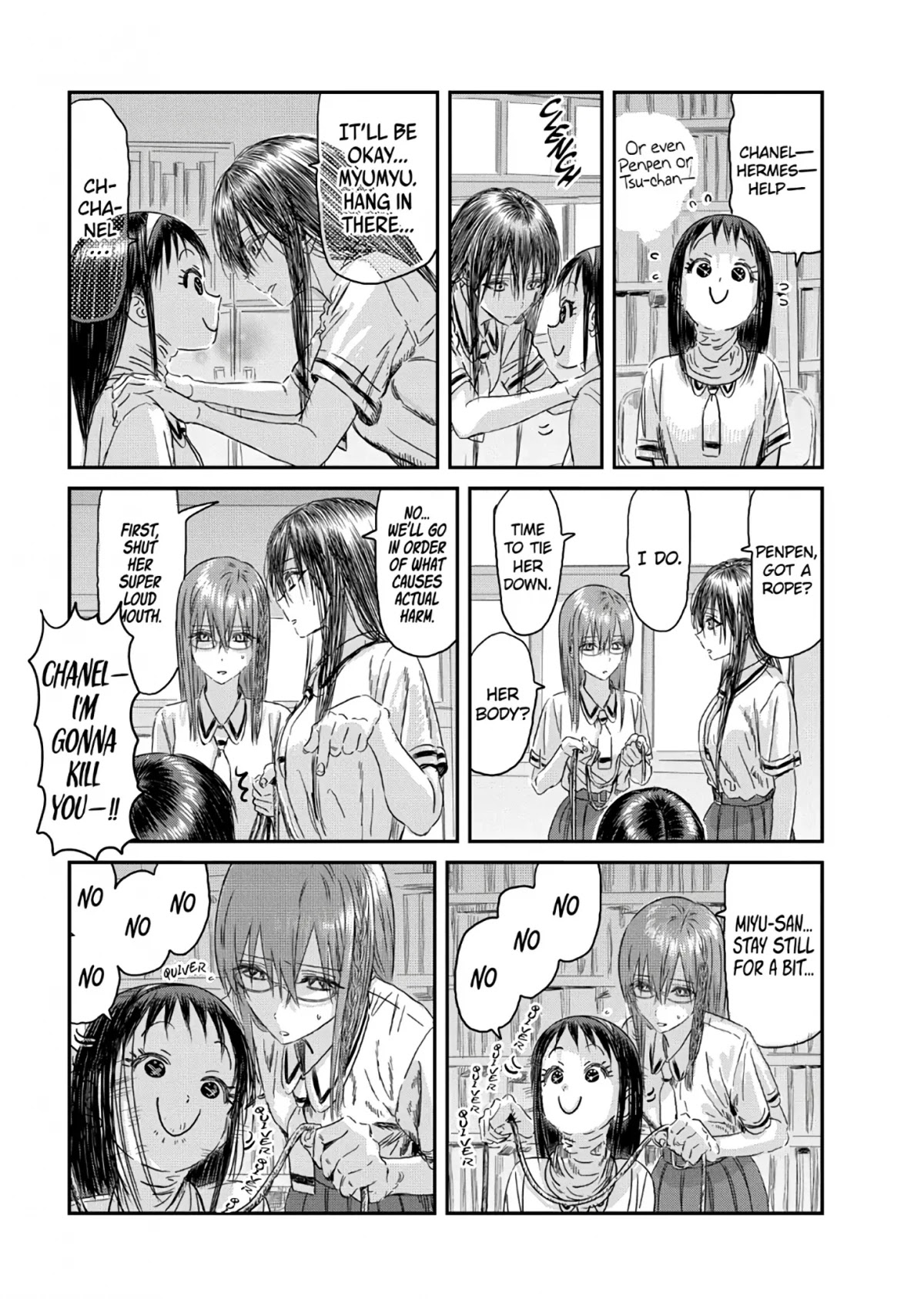 Asobi Asobase Chapter 114 page 11 - Chapter 114: Exor-shit-st