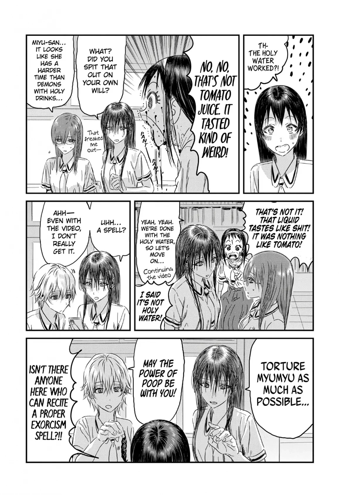Asobi Asobase Chapter 114 page 15 - Chapter 114: Exor-shit-st