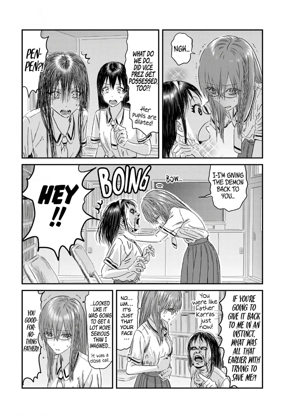 Asobi Asobase Chapter 114 page 17 - Chapter 114: Exor-shit-st
