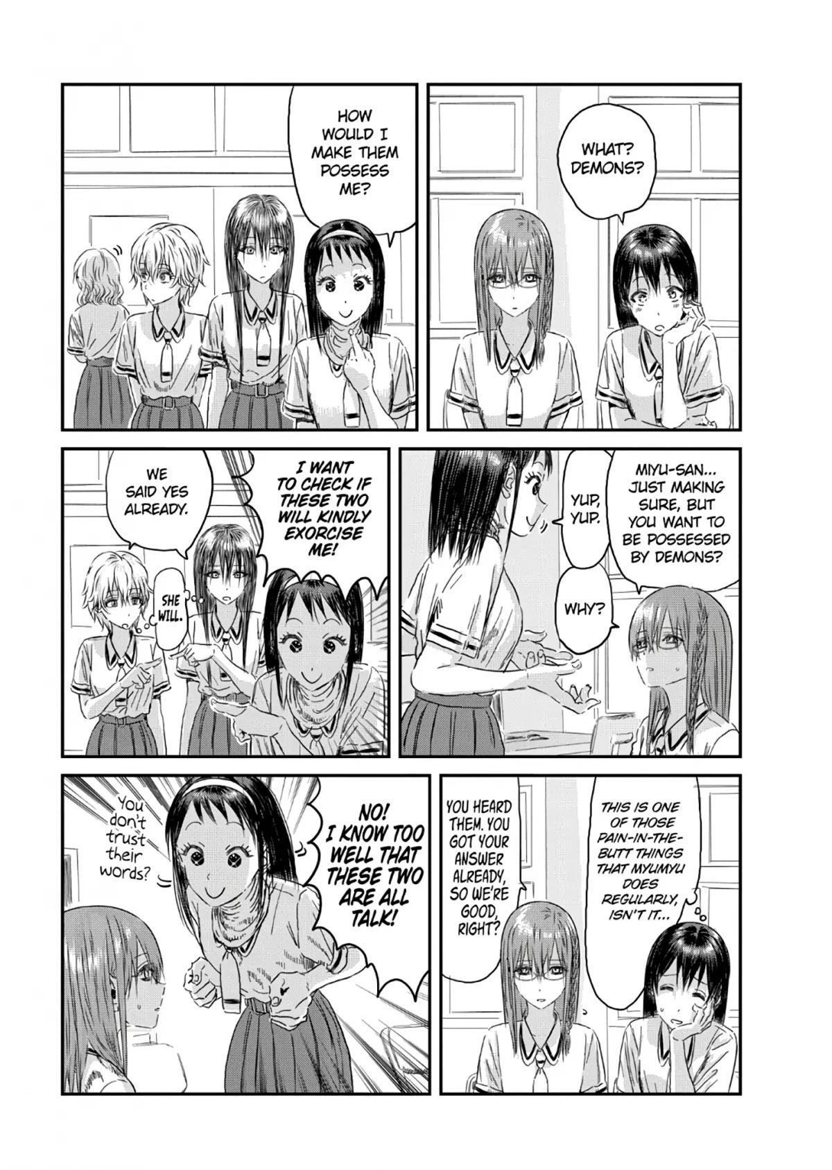 Asobi Asobase Chapter 114 page 5 - Chapter 114: Exor-shit-st