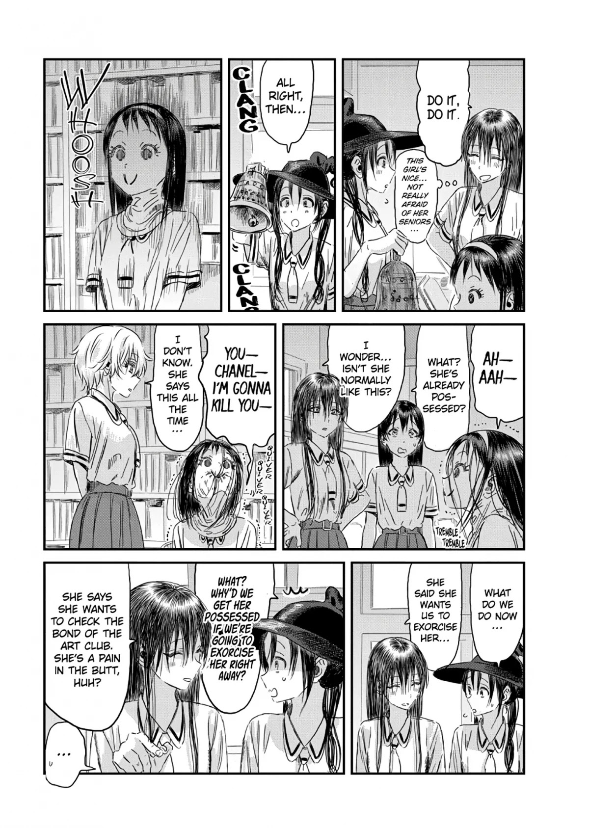 Asobi Asobase Chapter 114 page 9 - Chapter 114: Exor-shit-st