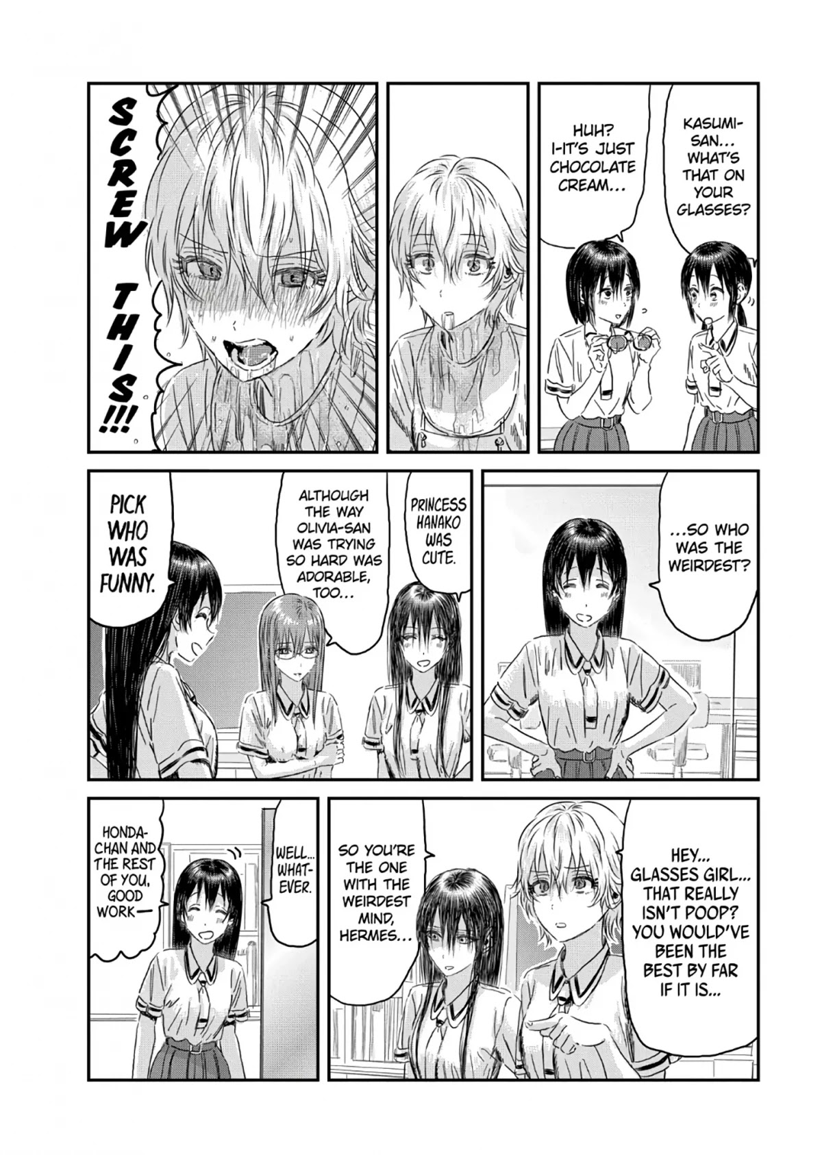Asobi Asobase Chapter 115 page 14 - Chapter 115: The Collage of That Day