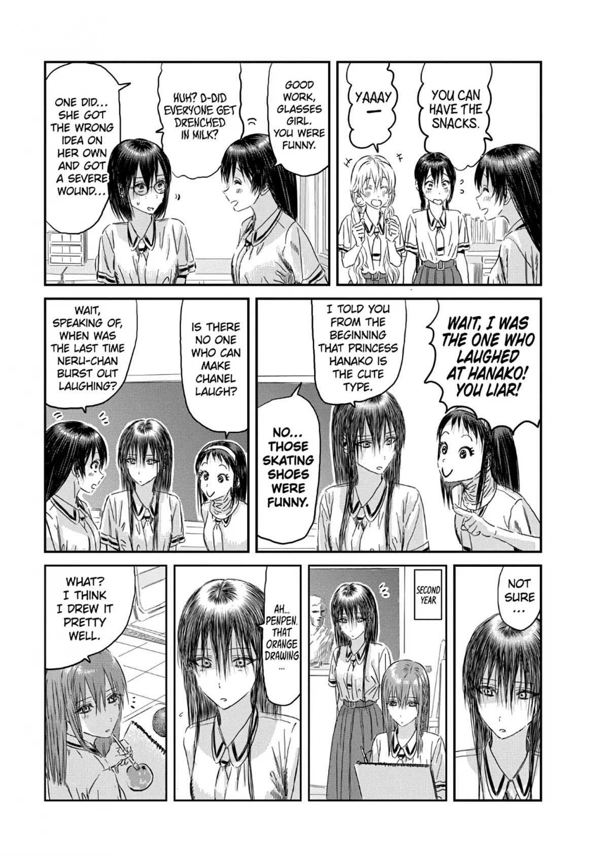 Asobi Asobase Chapter 115 page 15 - Chapter 115: The Collage of That Day