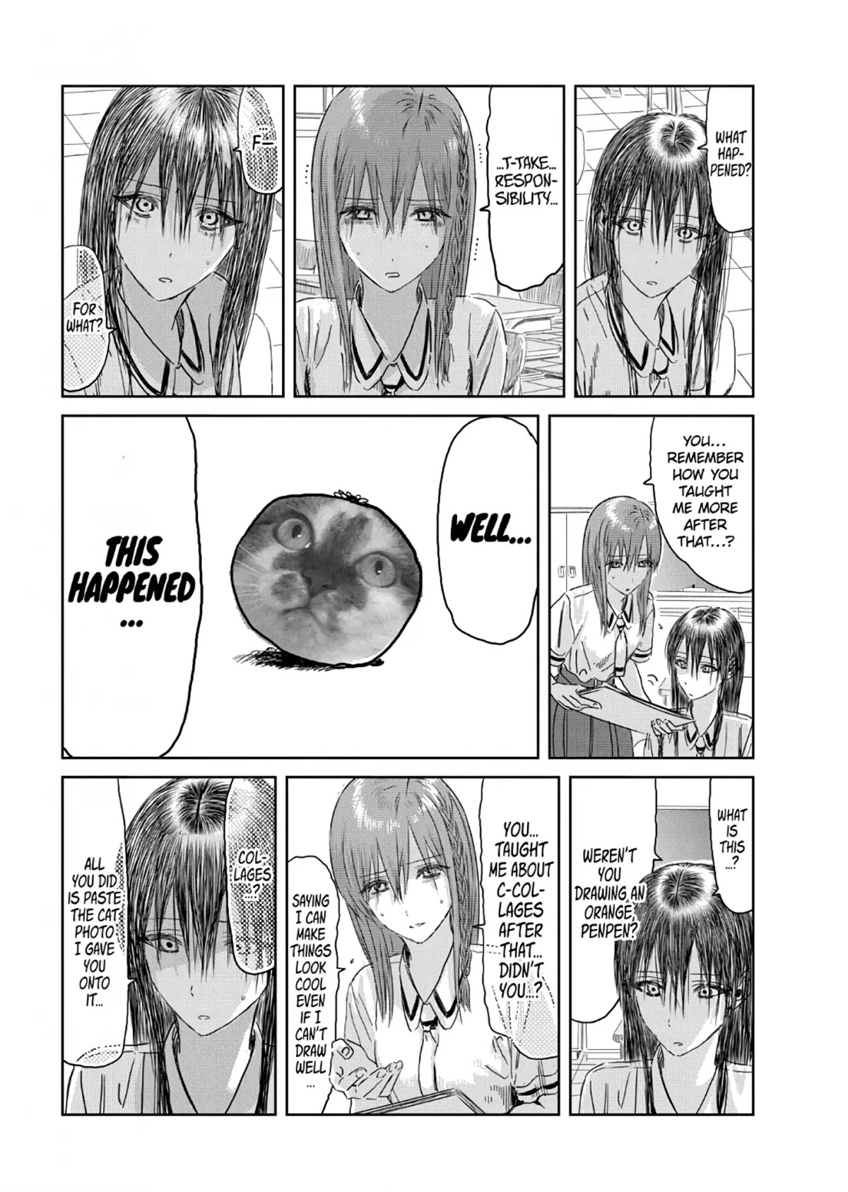 Asobi Asobase Chapter 115 page 17 - Chapter 115: The Collage of That Day