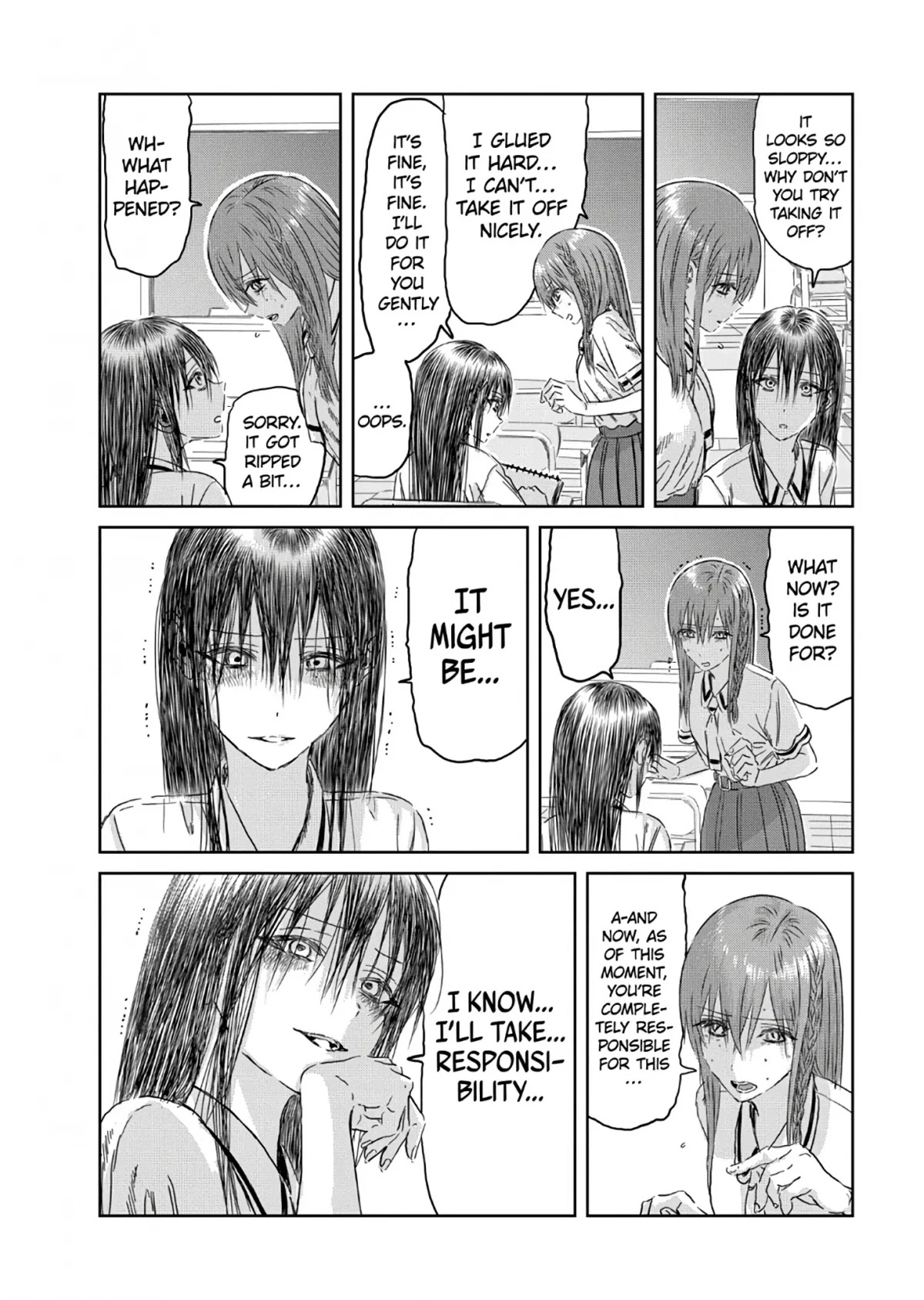 Asobi Asobase Chapter 115 page 18 - Chapter 115: The Collage of That Day