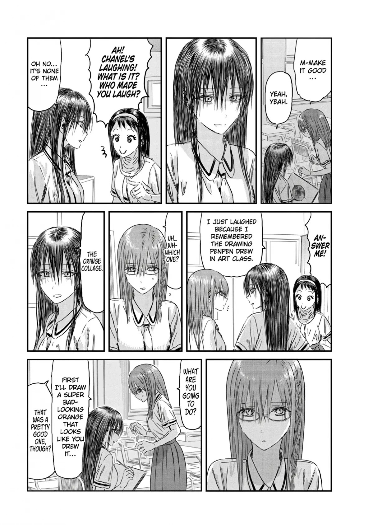 Asobi Asobase Chapter 115 page 19 - Chapter 115: The Collage of That Day