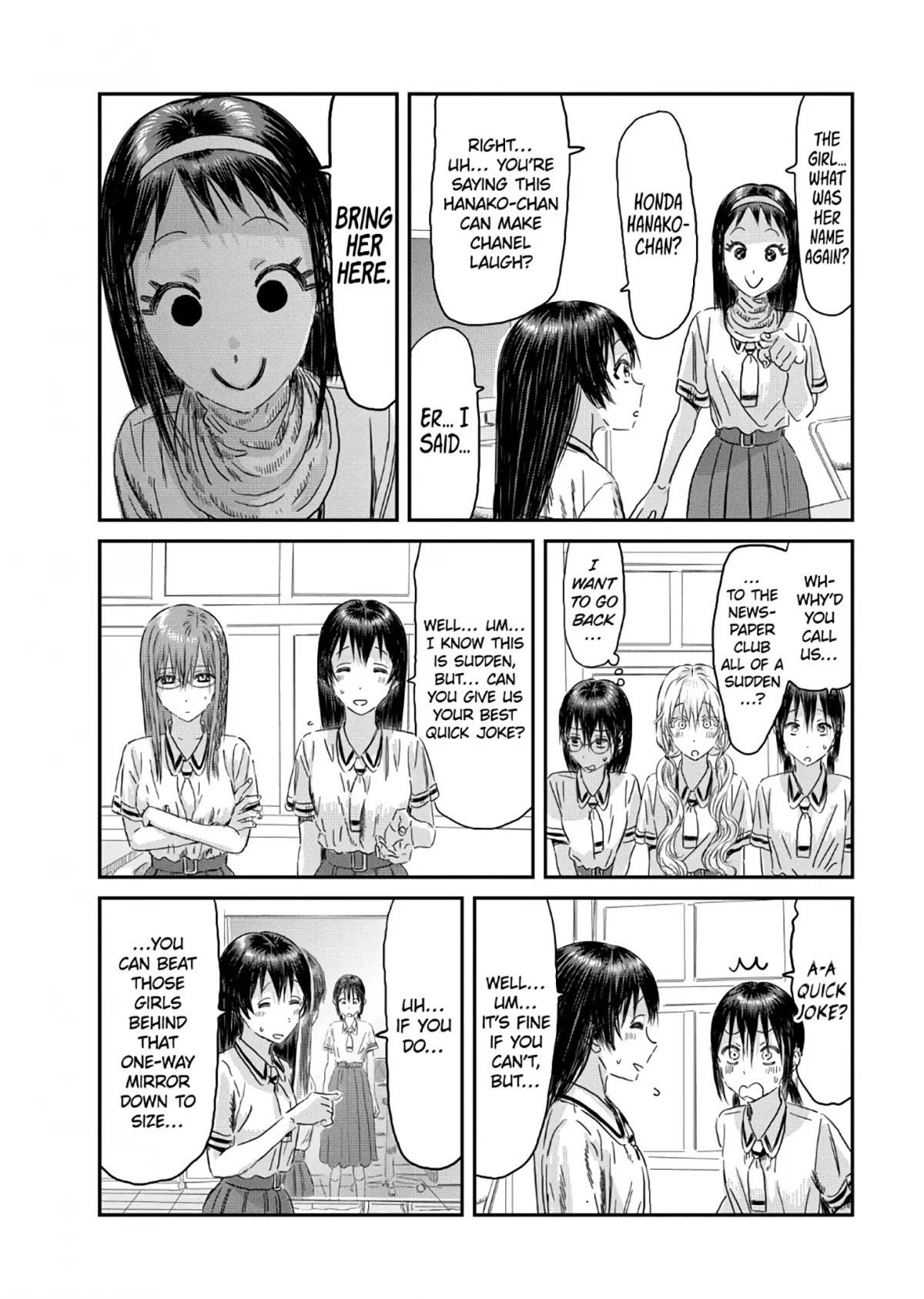 Asobi Asobase Chapter 115 page 4 - Chapter 115: The Collage of That Day