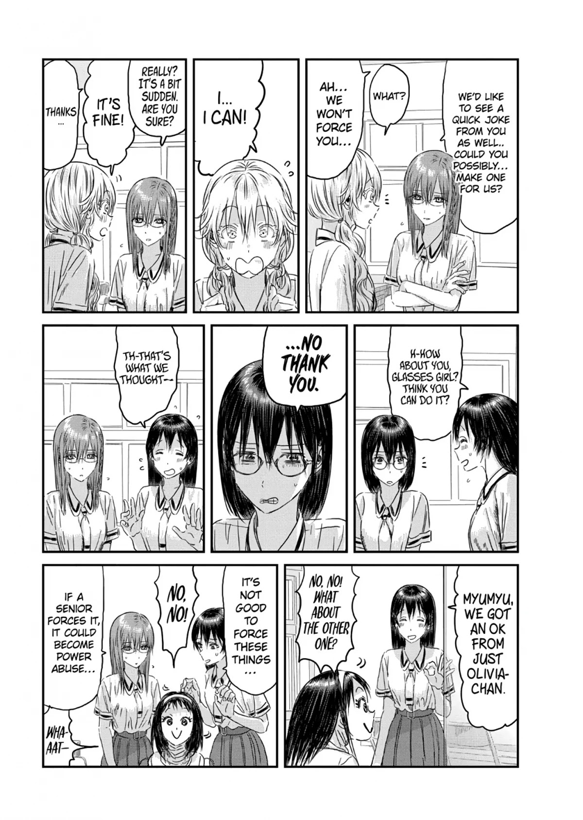 Asobi Asobase Chapter 115 page 7 - Chapter 115: The Collage of That Day