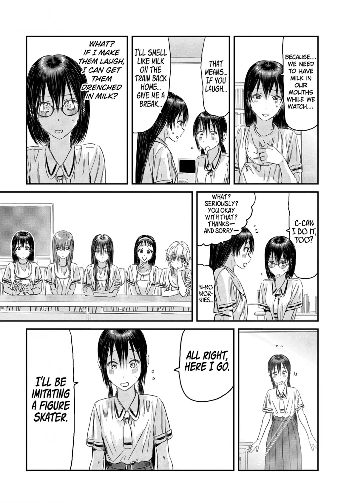 Asobi Asobase Chapter 115 page 9 - Chapter 115: The Collage of That Day