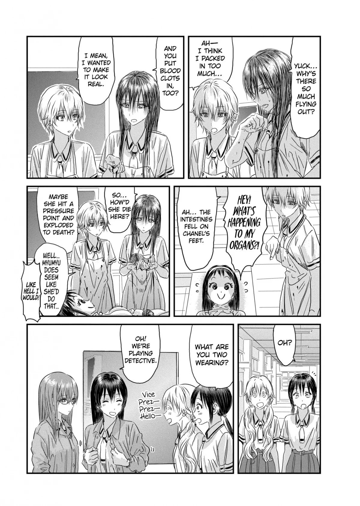 Asobi Asobase Chapter 119 page 13 - Chapter 119: Dissecting Friends
