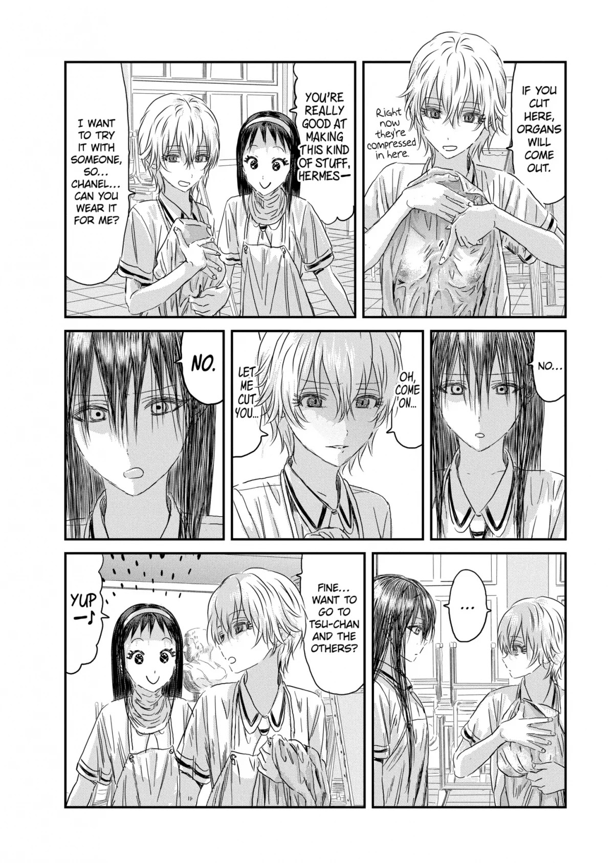 Asobi Asobase Chapter 119 page 2 - Chapter 119: Dissecting Friends
