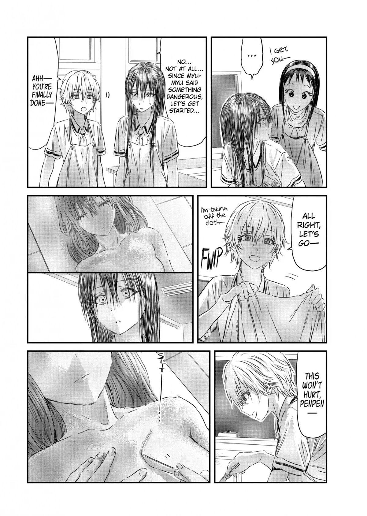 Asobi Asobase Chapter 119 page 9 - Chapter 119: Dissecting Friends