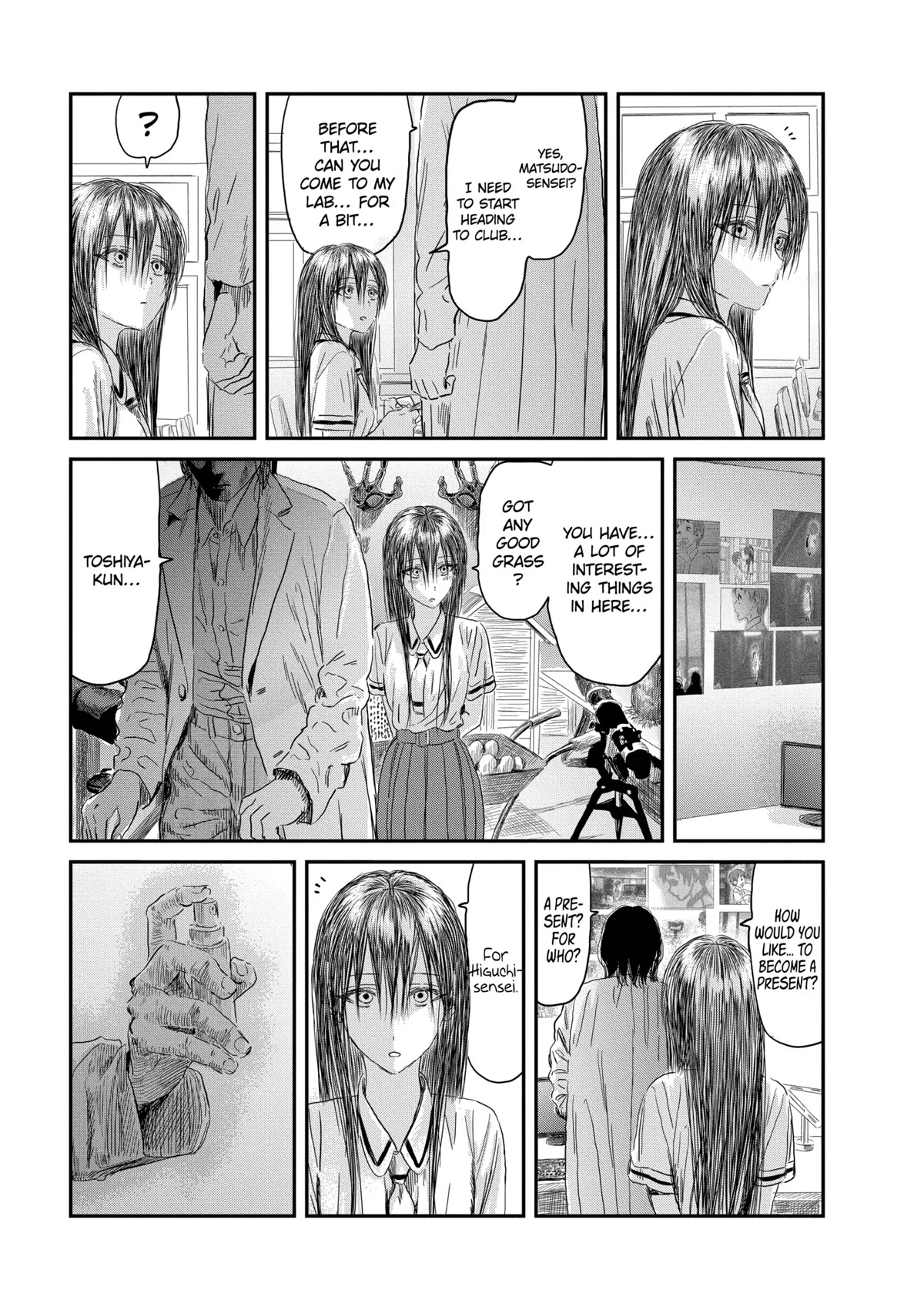 Asobi Asobase Chapter 120 page 9 - Chapter 120: Matsudo-sensei’s Box, Part I