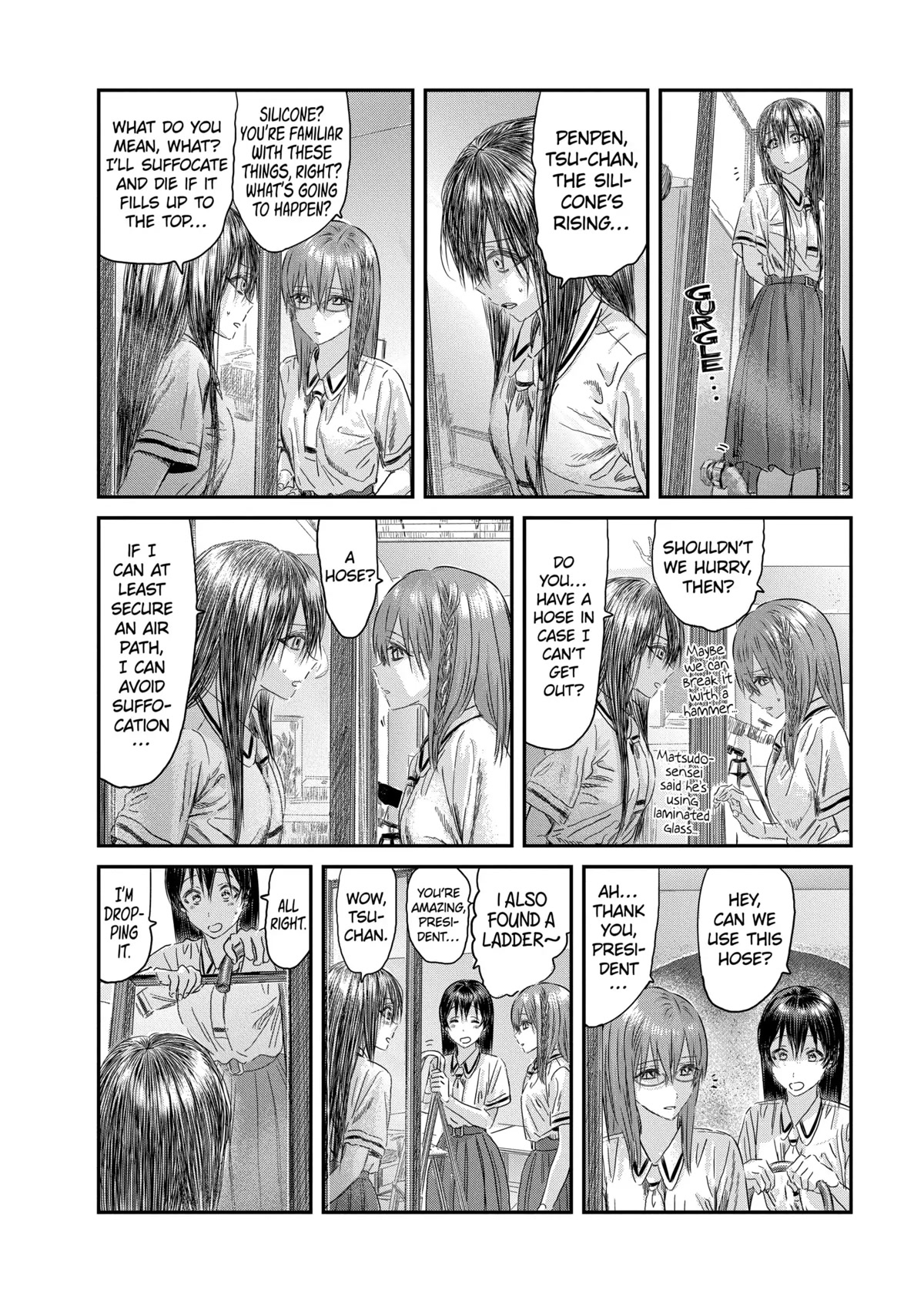 Asobi Asobase Chapter 121 page 8 - Chapter 121: Matsudo-sensei’s Box, Part II