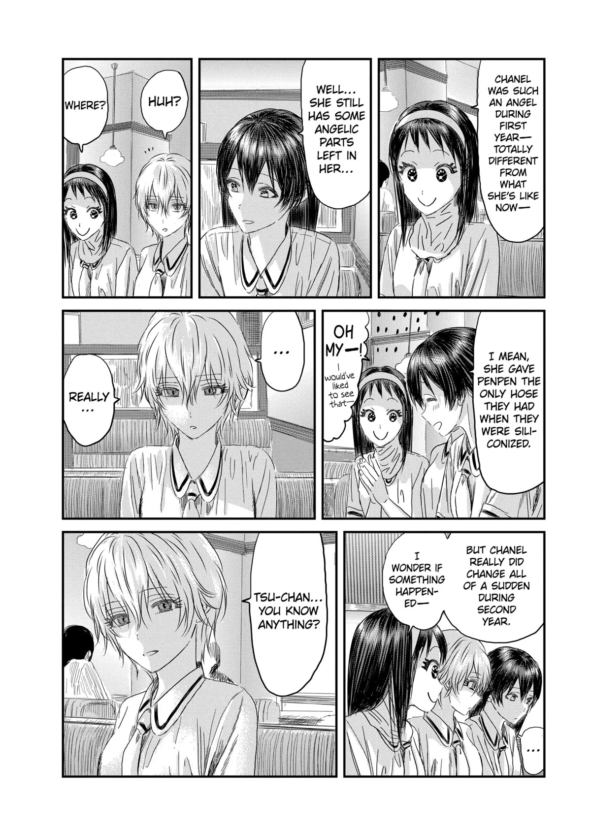 Asobi Asobase Chapter 122 page 12 - Chapter 122: Girls' Night