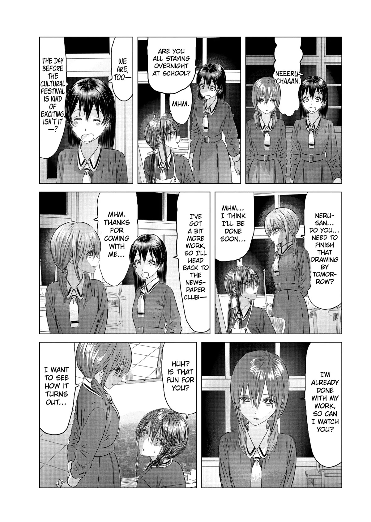 Asobi Asobase Chapter 122 page 14 - Chapter 122: Girls' Night