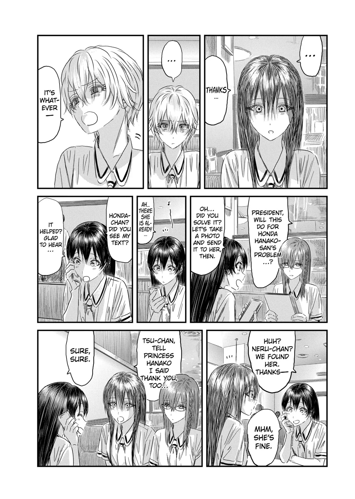 Asobi Asobase Chapter 122 page 2 - Chapter 122: Girls' Night
