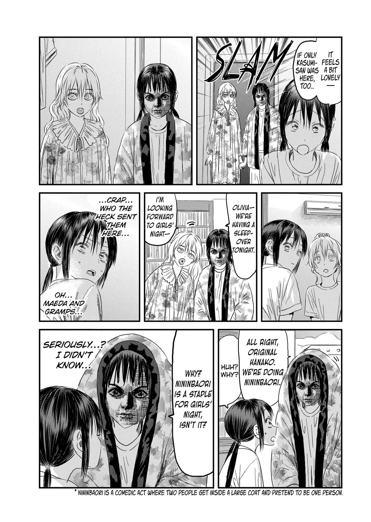 Asobi Asobase Chapter 122 page 4 - Chapter 122: Girls' Night