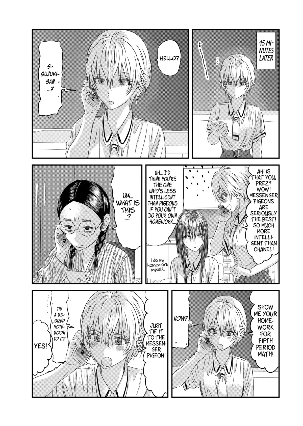 Asobi Asobase Chapter 123 page 12 - Chapter 123: Fake
