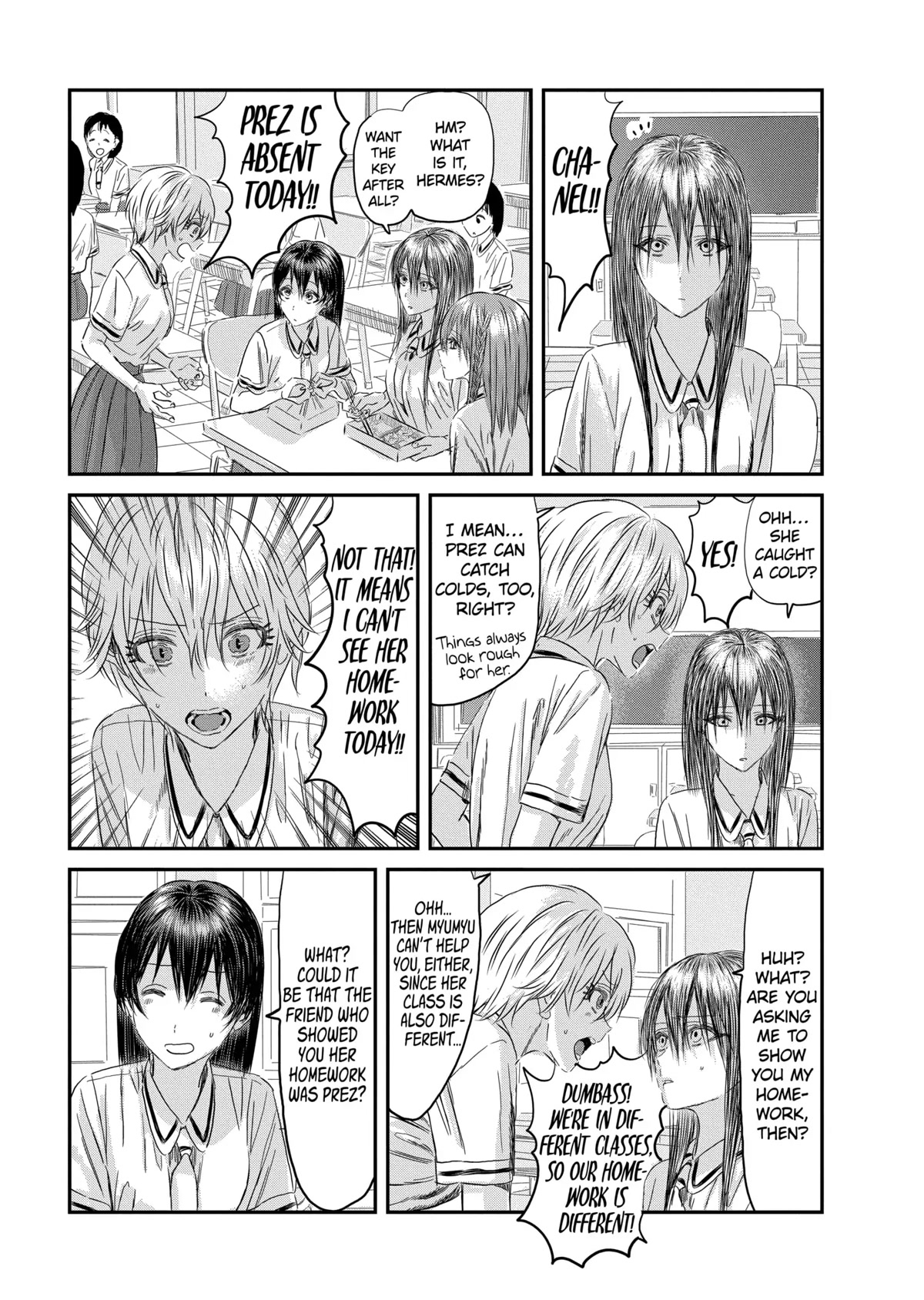 Asobi Asobase Chapter 123 page 7 - Chapter 123: Fake