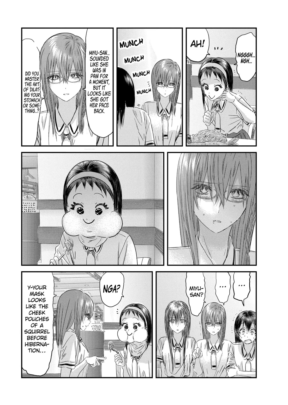 Asobi Asobase Chapter 125 page 13 - Chapter 125: Myumyu's Cheek Pouches