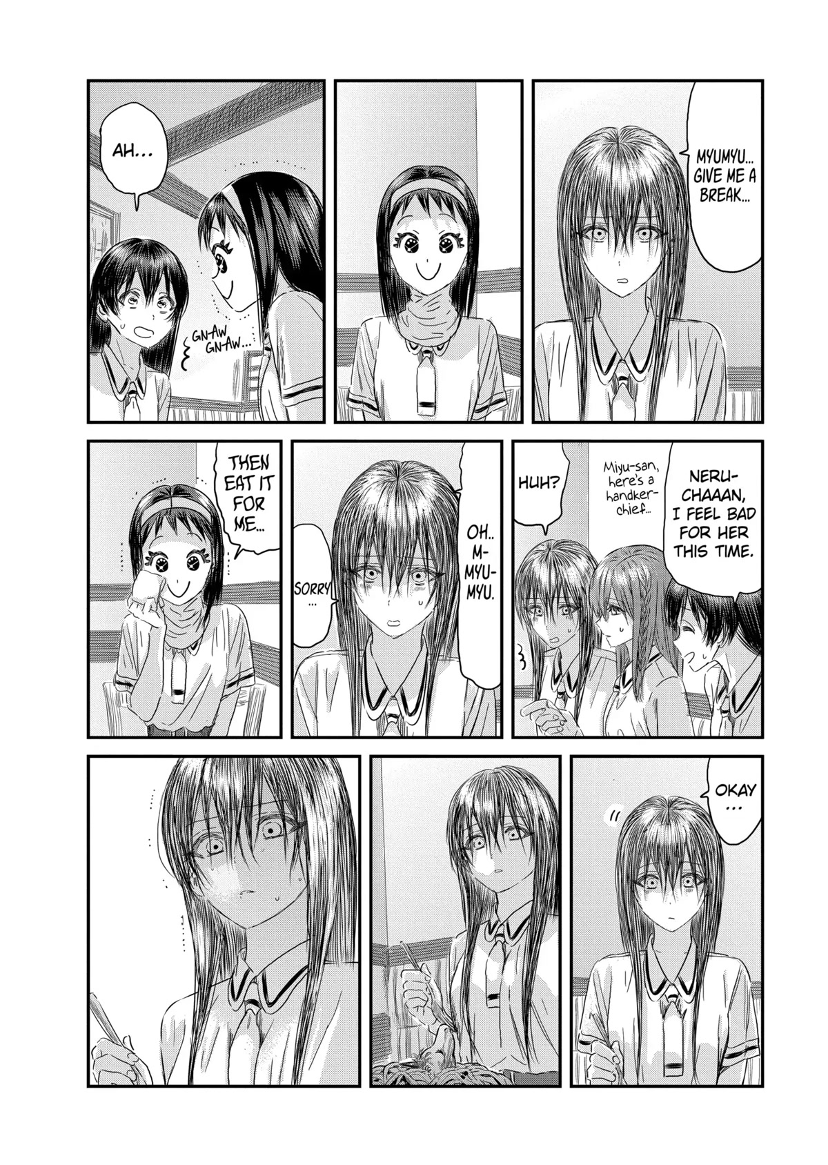 Asobi Asobase Chapter 125 page 16 - Chapter 125: Myumyu's Cheek Pouches