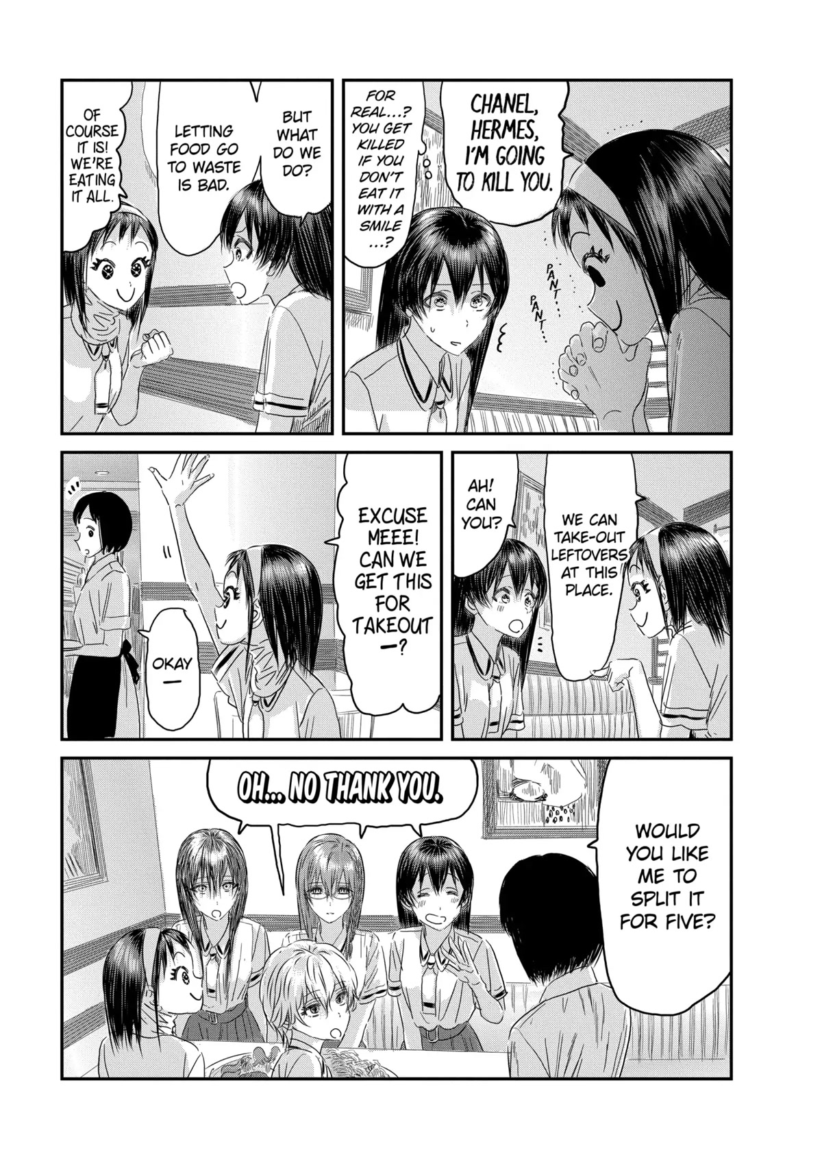 Asobi Asobase Chapter 125 page 23 - Chapter 125: Myumyu's Cheek Pouches