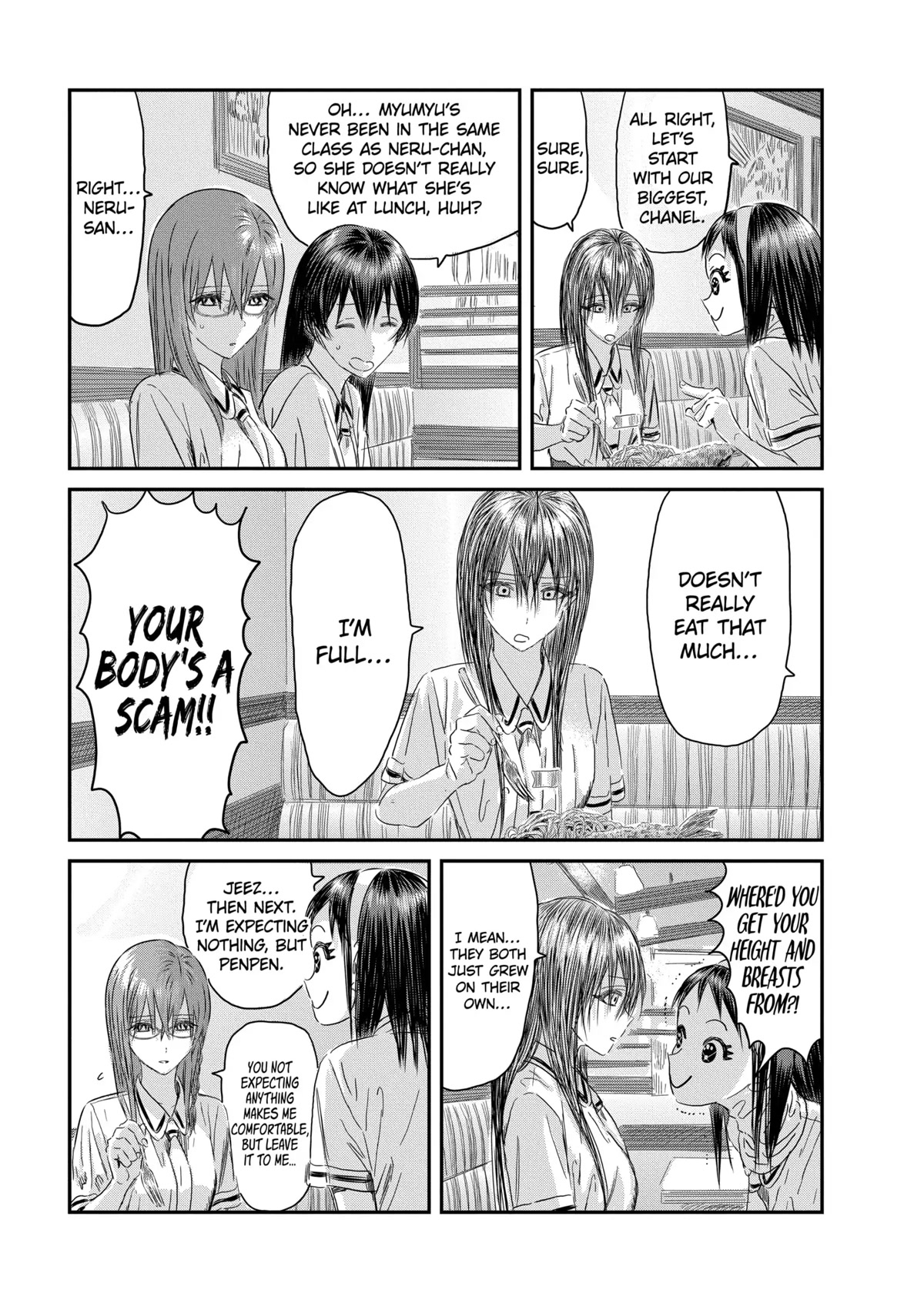 Asobi Asobase Chapter 125 page 3 - Chapter 125: Myumyu's Cheek Pouches