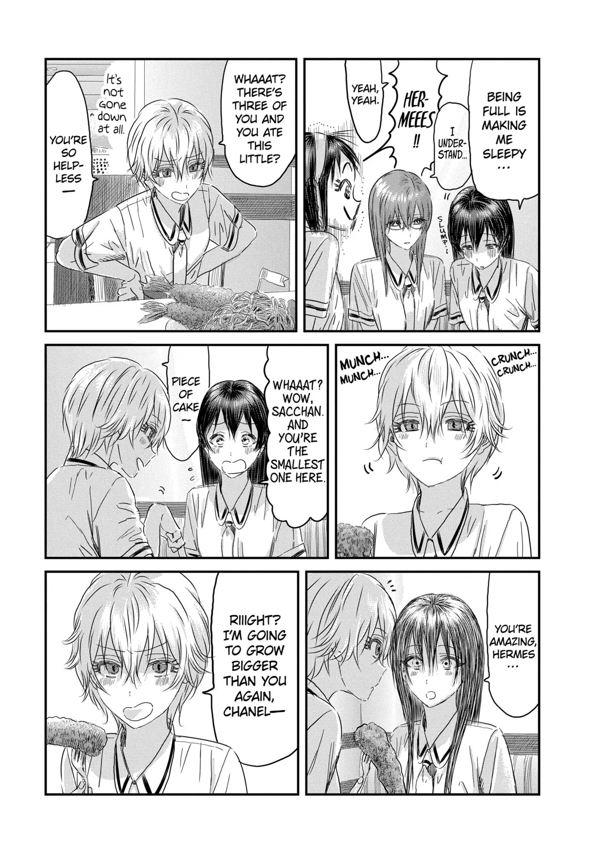 Asobi Asobase Chapter 125 page 5 - Chapter 125: Myumyu's Cheek Pouches