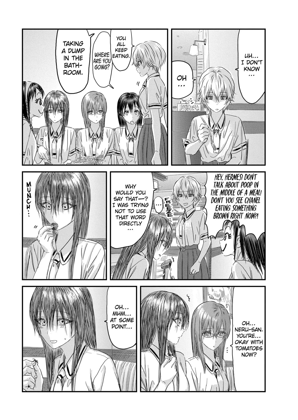 Asobi Asobase Chapter 125 page 7 - Chapter 125: Myumyu's Cheek Pouches