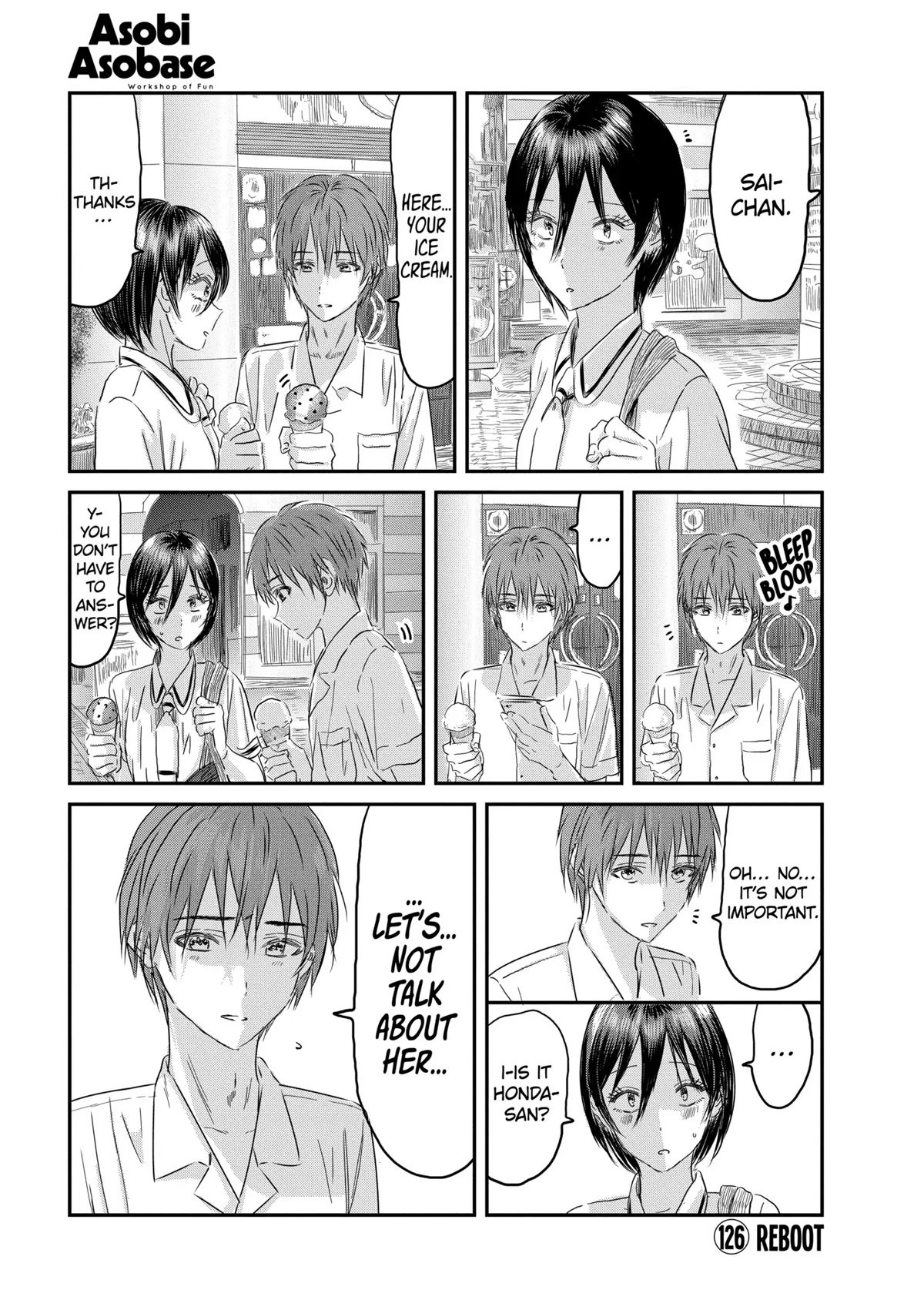 Asobi Asobase Chapter 126 page 1 - Chapter 126: Reboot