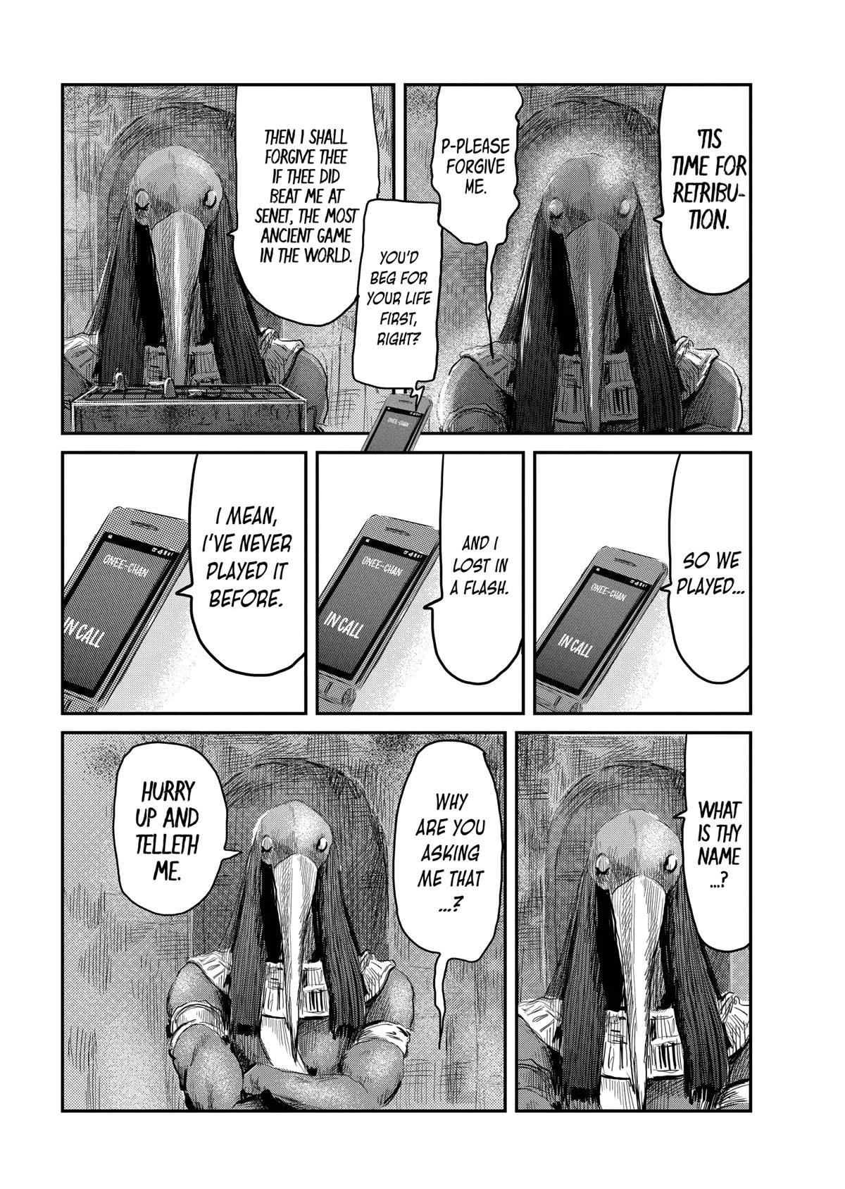 Asobi Asobase Chapter 131 page 3 - Chapter 131: Game With A God