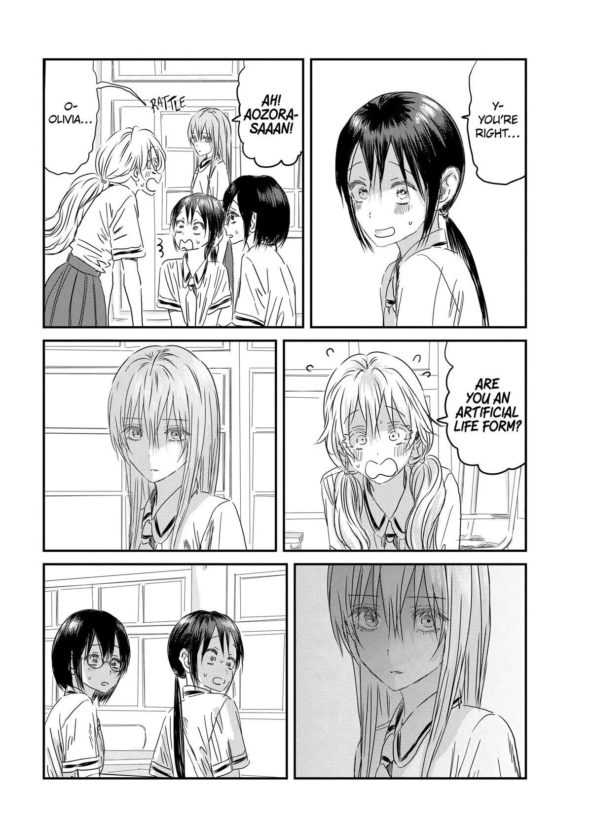 Asobi Asobase Chapter 131 page 9 - Chapter 131: Game With A God