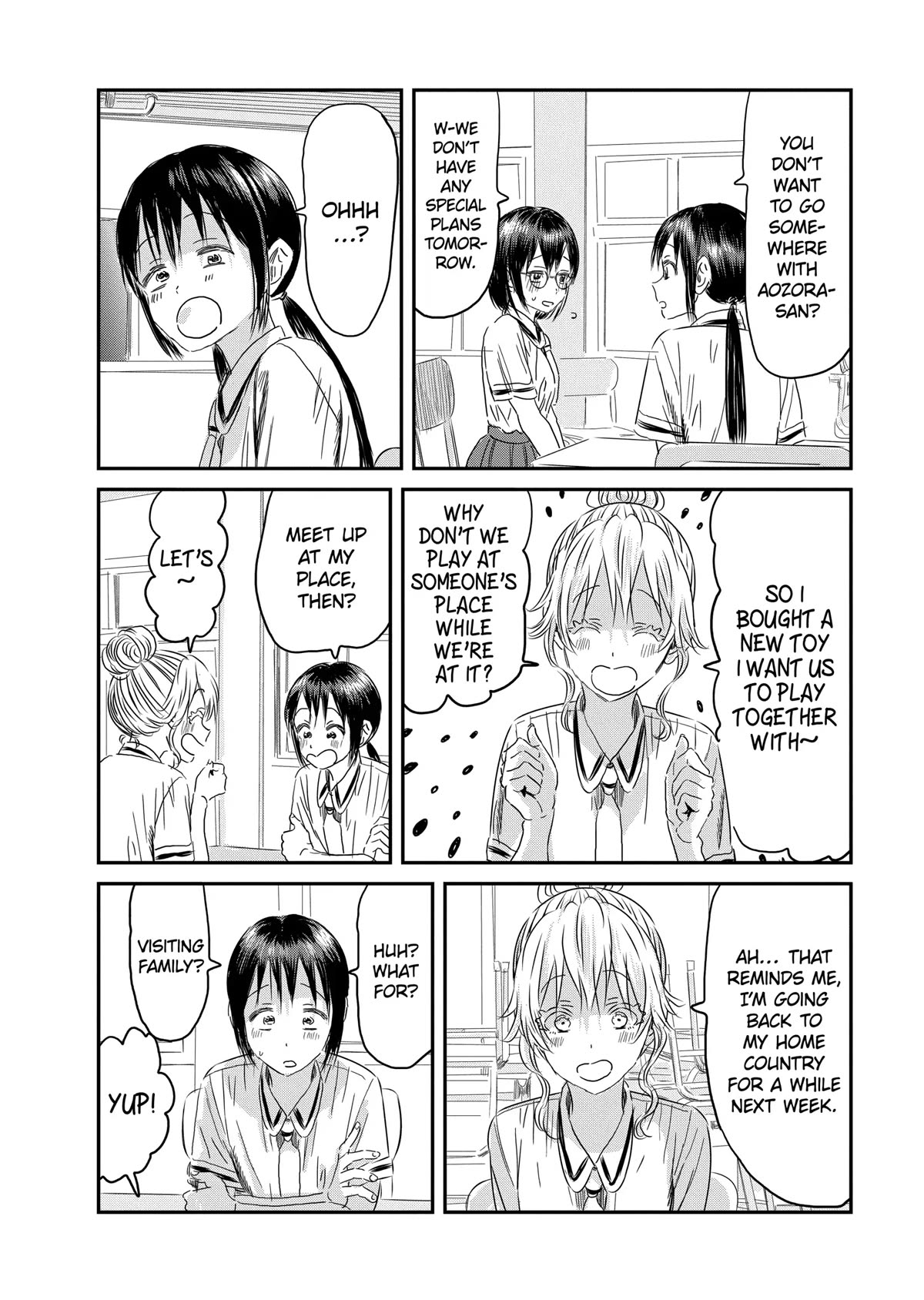 Asobi Asobase Chapter 132 page 10 - Chapter 132: Starting Tomorrow [END]