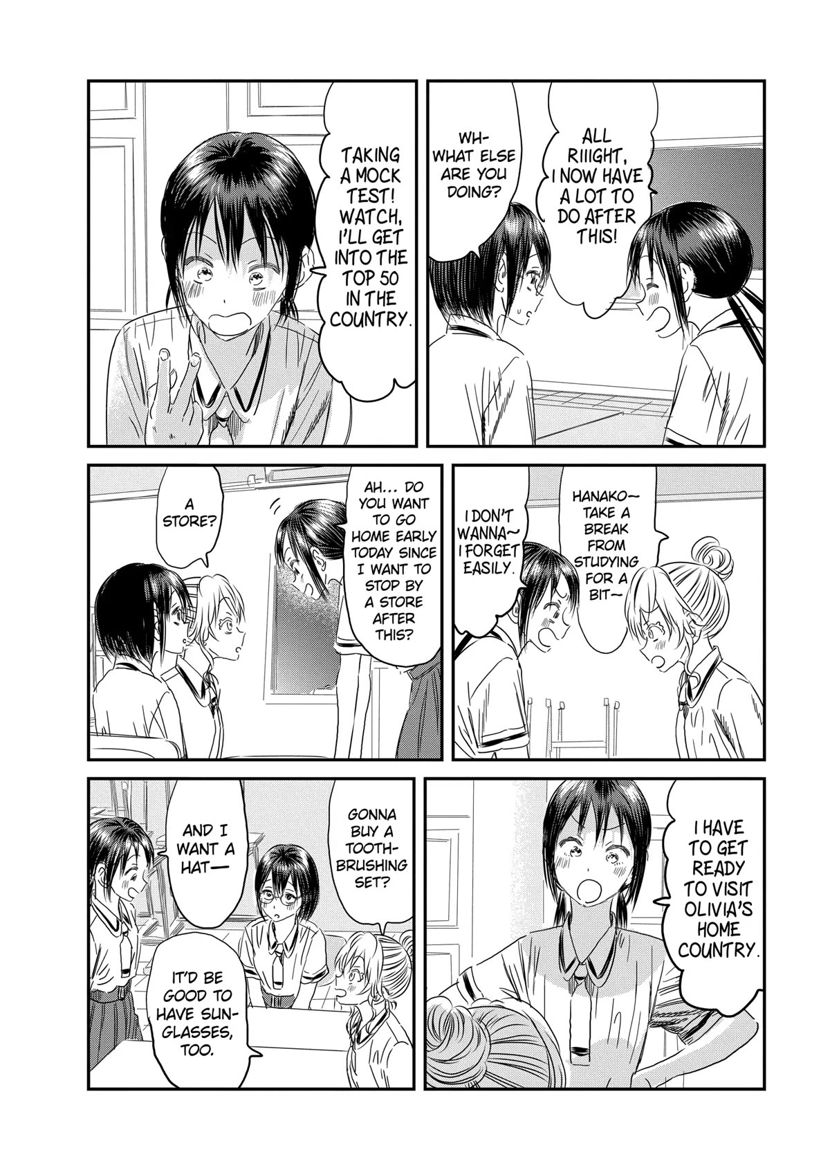 Asobi Asobase Chapter 132 page 12 - Chapter 132: Starting Tomorrow [END]