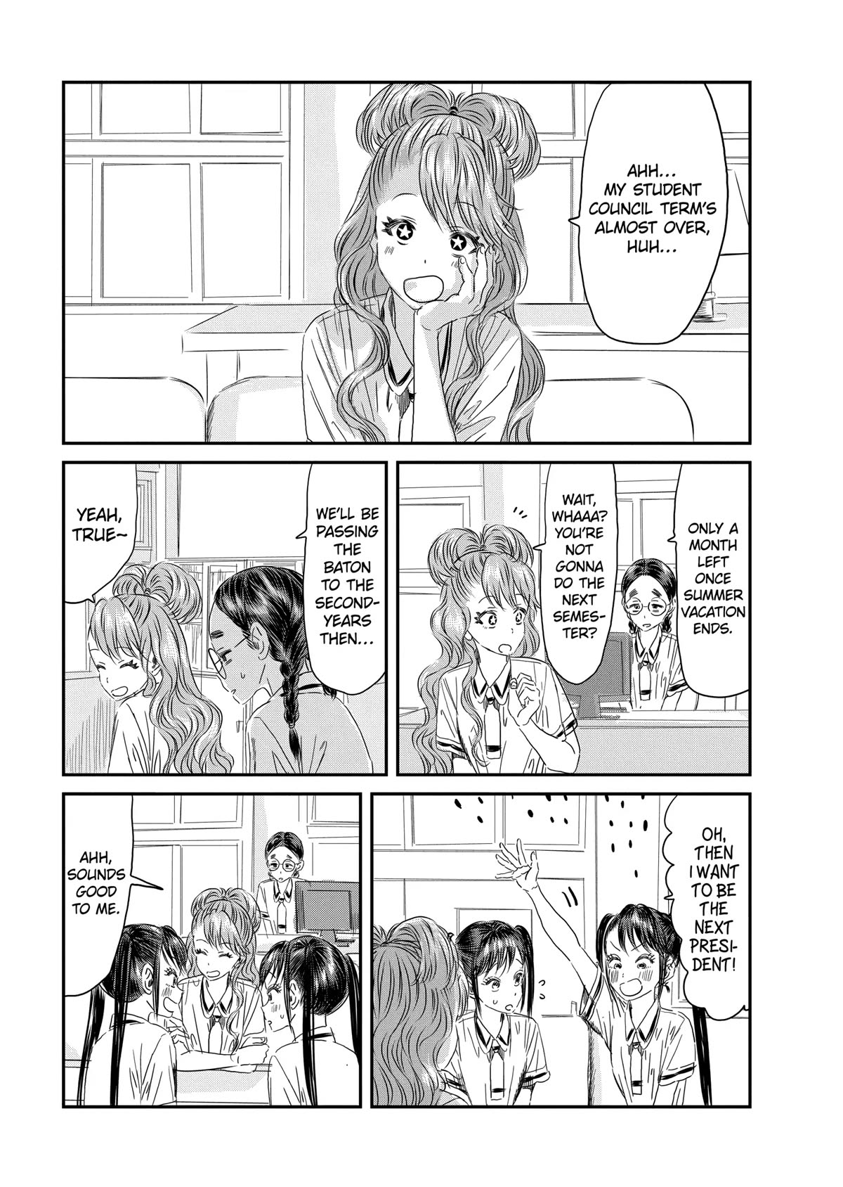 Asobi Asobase Chapter 132 page 3 - Chapter 132: Starting Tomorrow [END]