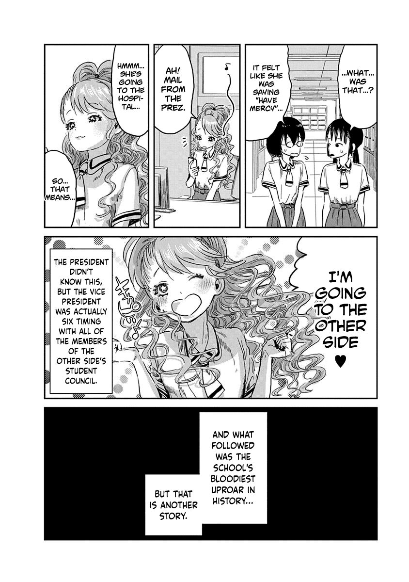 Asobi Asobase Chapter 38 page 15 - Chapter 38: Farewell, Student Council President