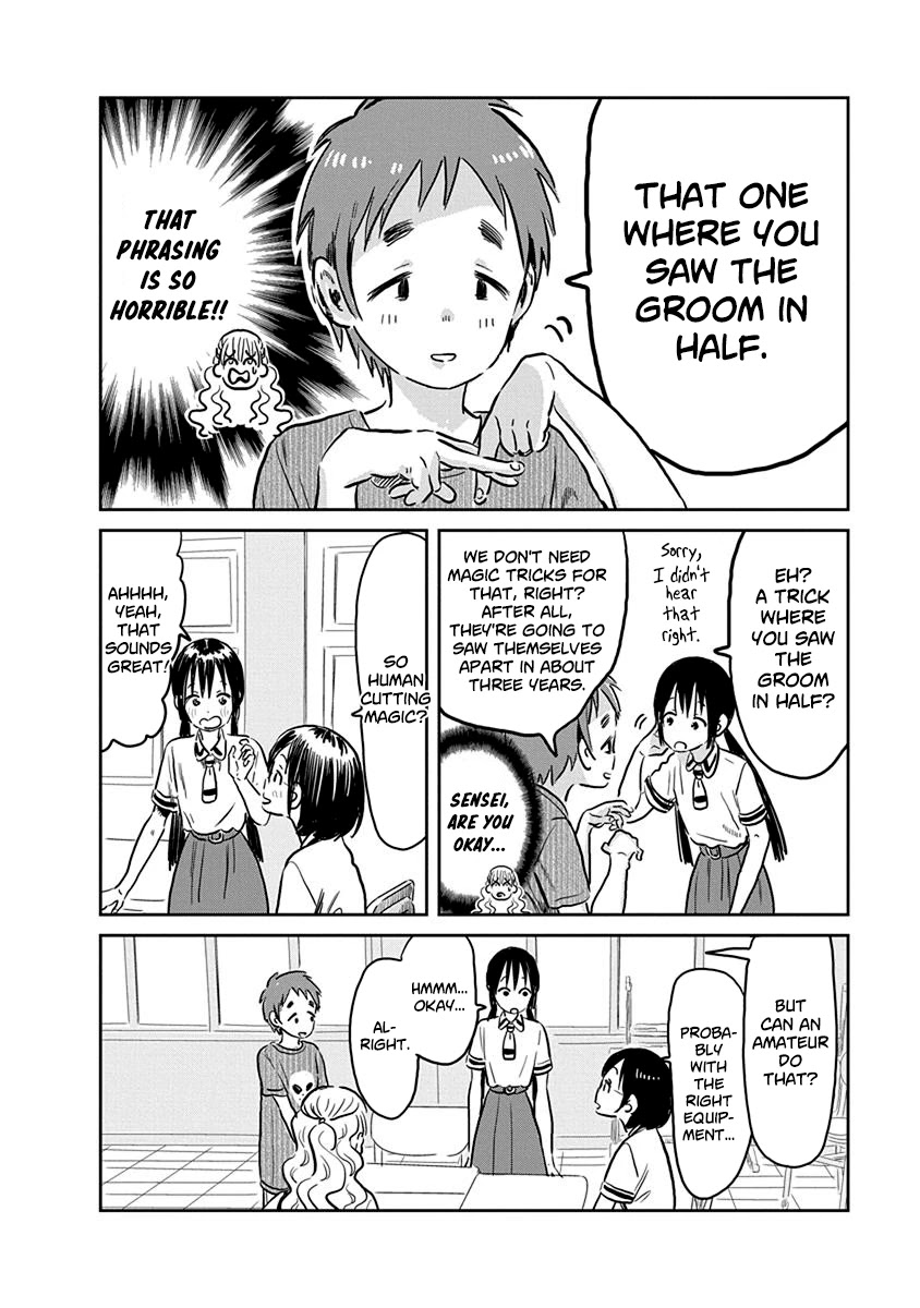 Asobi Asobase Chapter 59 page 10 - Chapter 59: Red-Haired Illusionist.