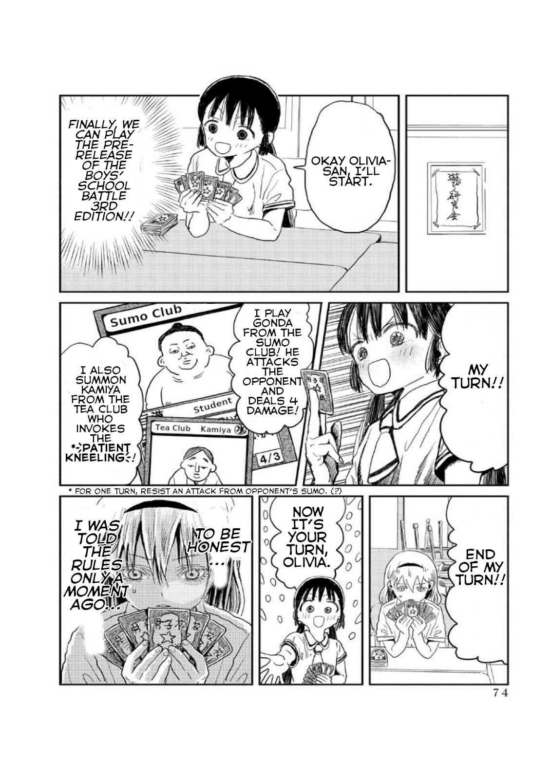 Asobi Asobase Chapter 6 page 4 - Chapter 6: Game of Friendship