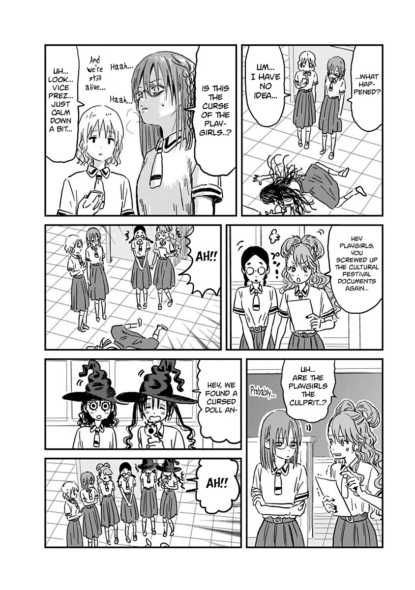 Asobi Asobase Chapter 69 page 12 - Chapter 69: How did the president's abnormal love for me become completely inconsequential and how did she start loving vegetable juice?