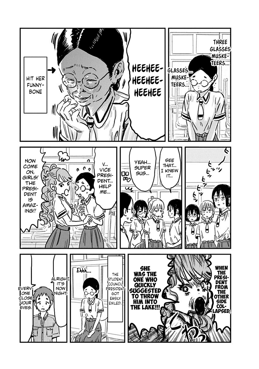Asobi Asobase Chapter 69 page 17 - Chapter 69: How did the president's abnormal love for me become completely inconsequential and how did she start loving vegetable juice?