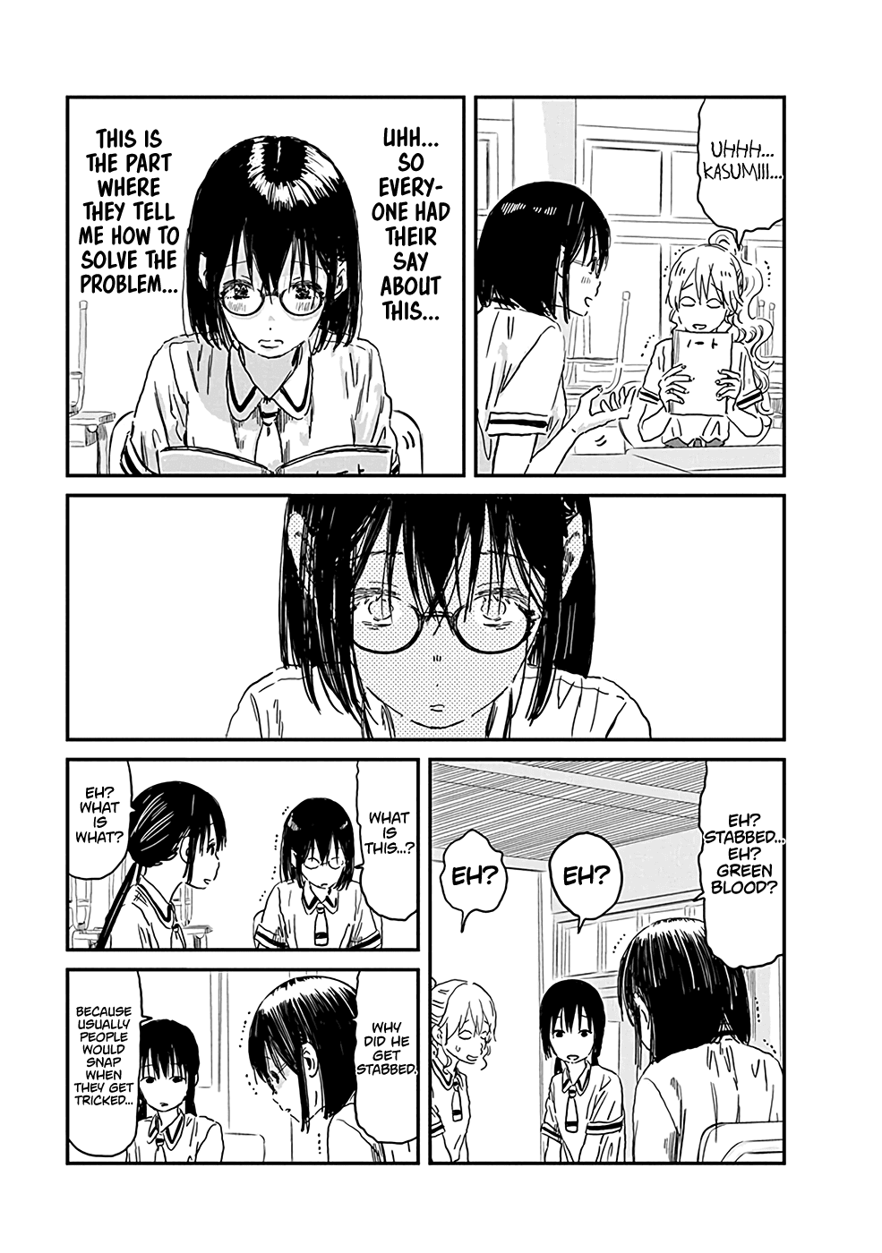 Asobi Asobase Chapter 72 page 9 - Chapter 72: Beth's Feelings