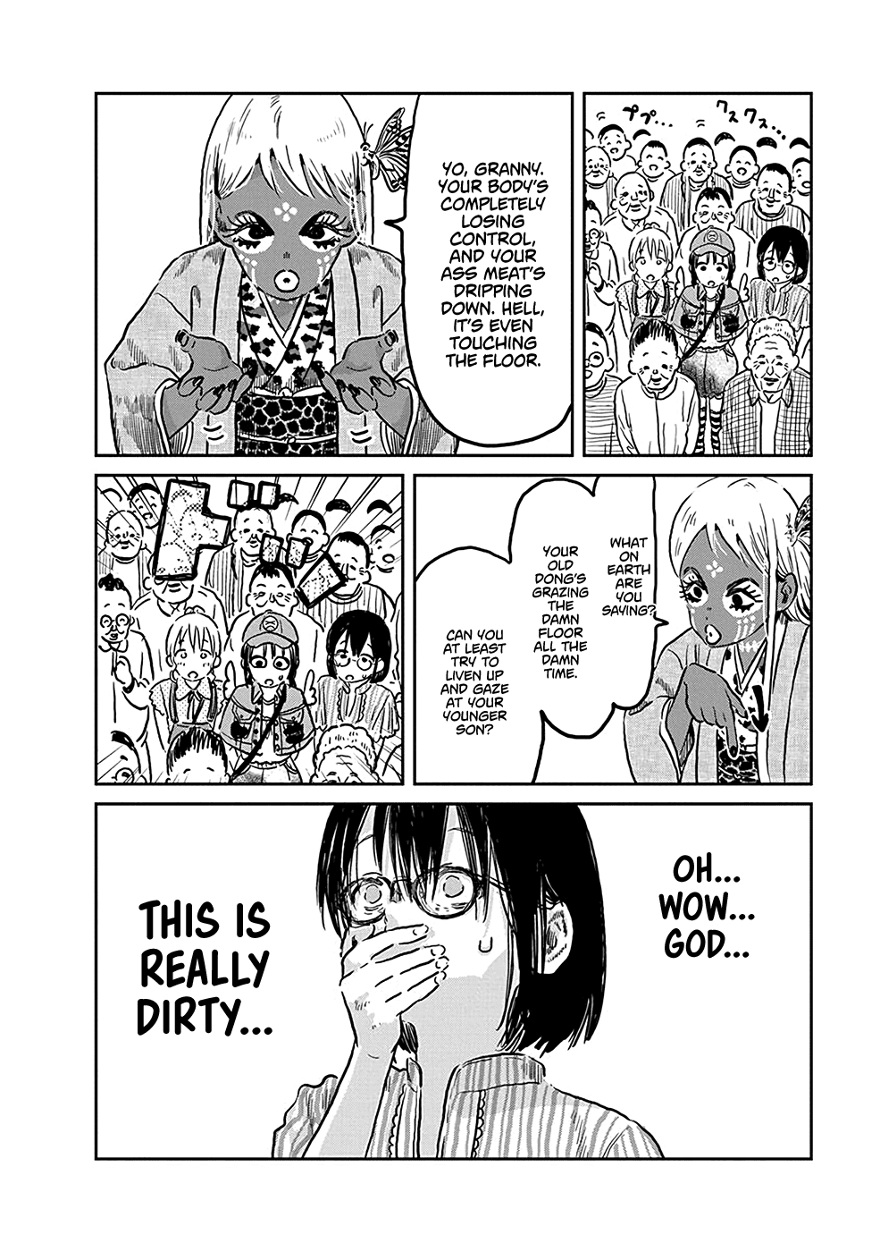 Asobi Asobase Chapter 73 page 8 - Chapter 73: The power of the Four Heavenly Kings