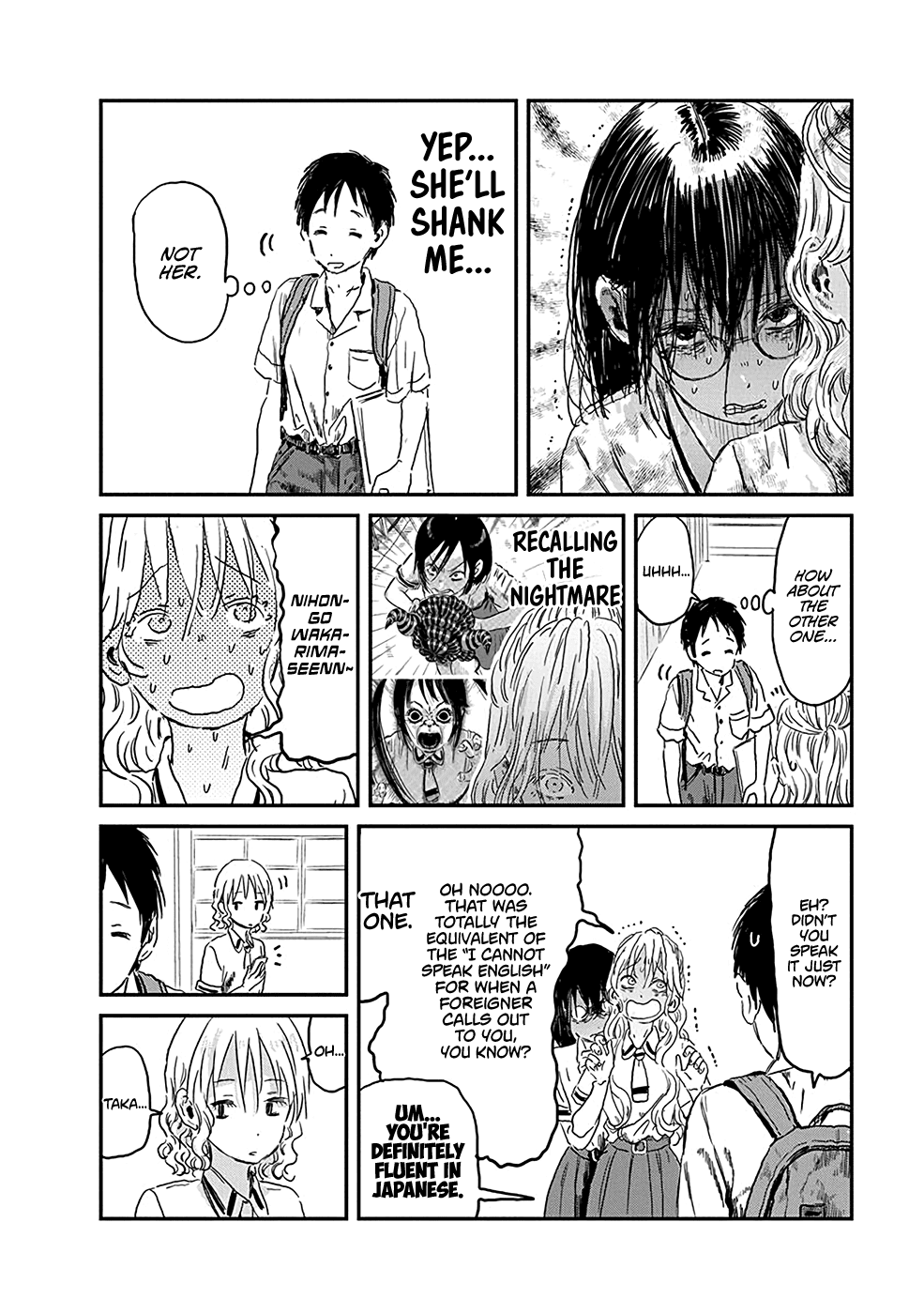 Asobi Asobase Chapter 74 page 10 - Chapter 74: He's A Moron