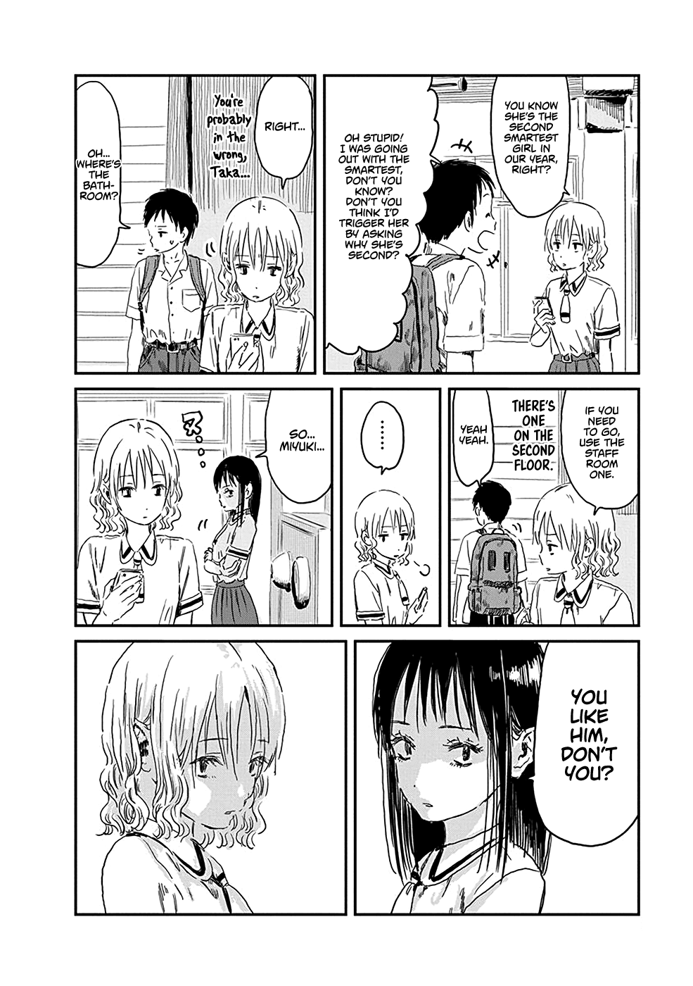 Asobi Asobase Chapter 74 page 12 - Chapter 74: He's A Moron