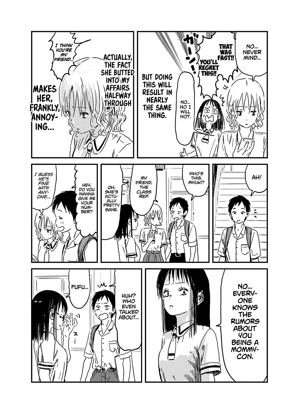 Asobi Asobase Chapter 74 page 14 - Chapter 74: He's A Moron