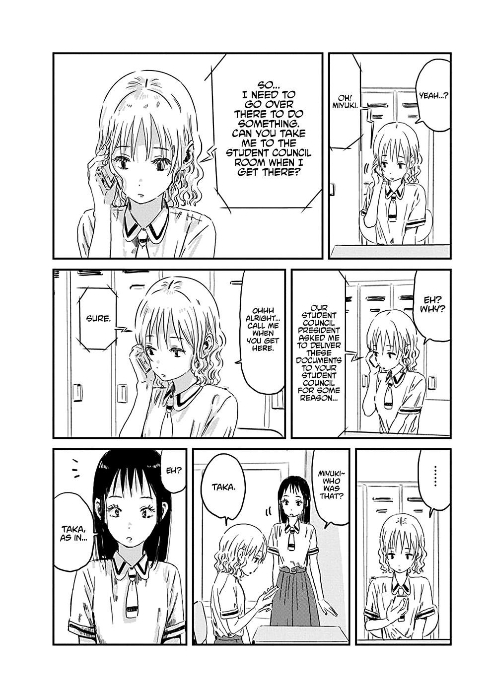 Asobi Asobase Chapter 74 page 4 - Chapter 74: He's A Moron