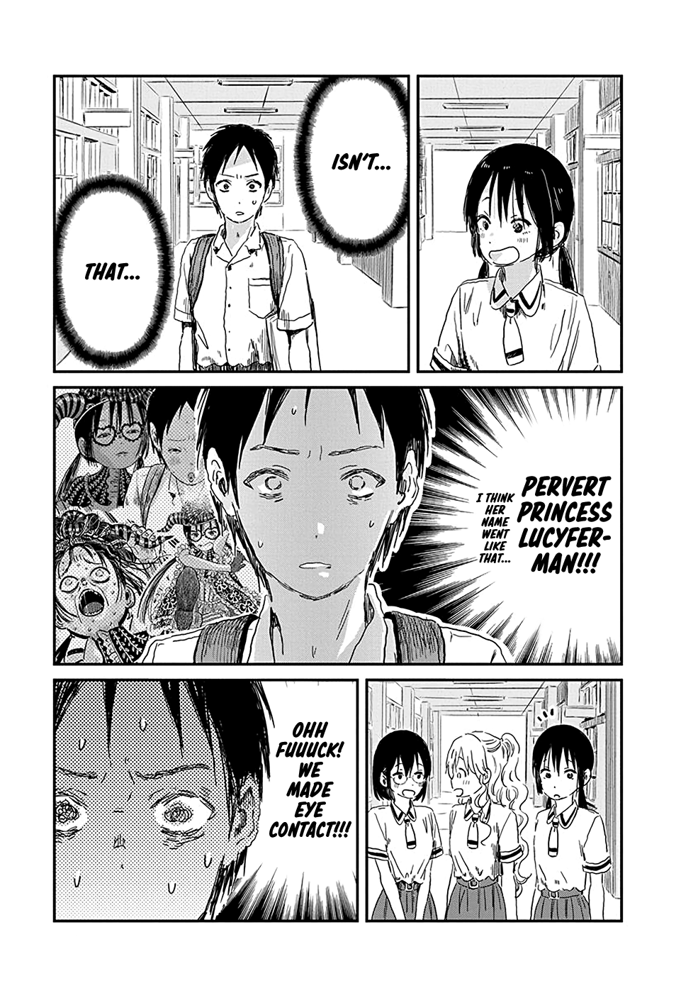 Asobi Asobase Chapter 74 page 7 - Chapter 74: He's A Moron